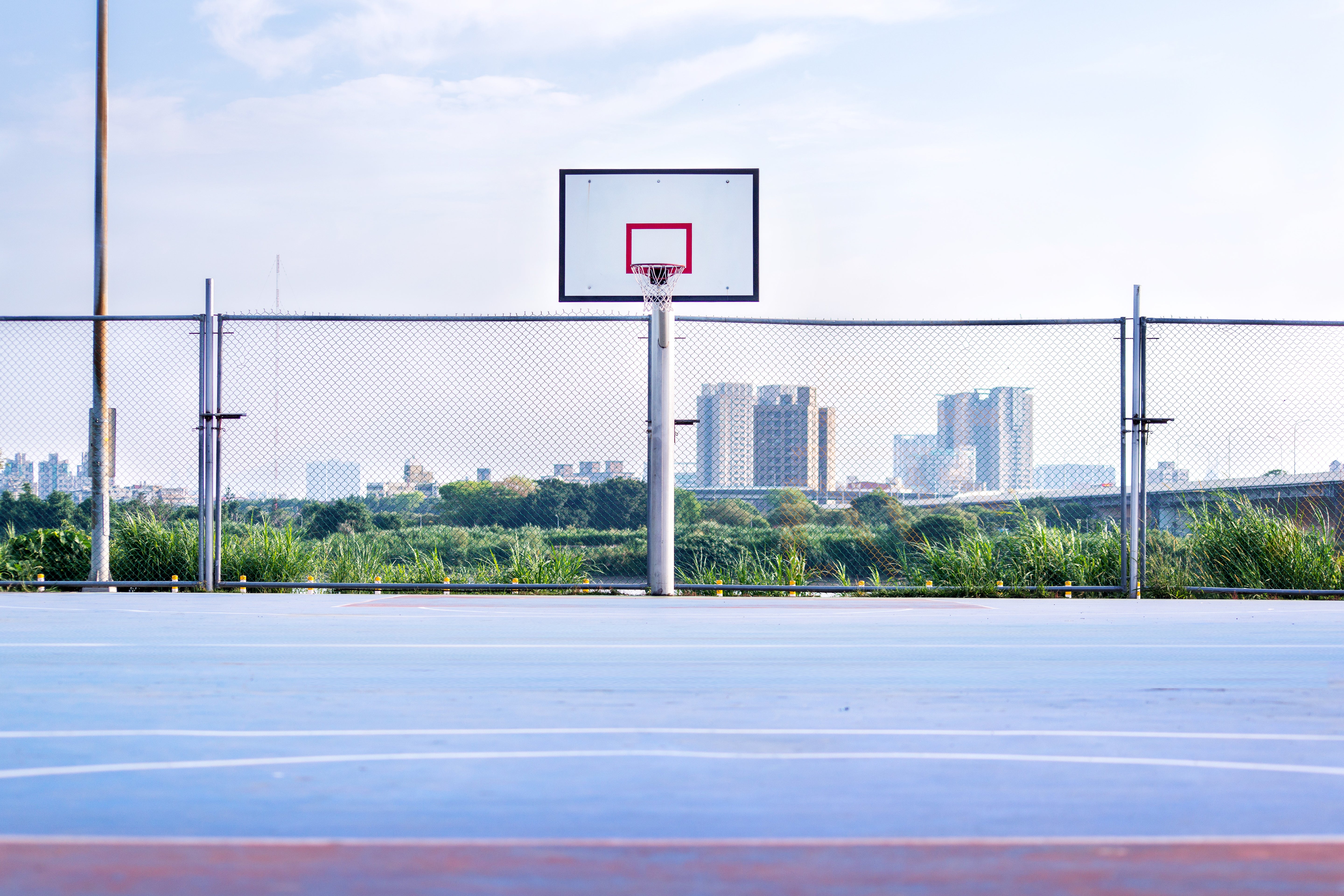 Wandbild Glas #Basketball Motiv