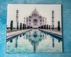 Wandbild Glas - Taj Mahal Motiv